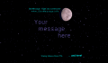 Screenshot of StarMessage moon phases screensaver MAC 5.5.0