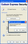 Программа защищает файлы Outlook.