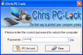Screenshot of Chris PC-Lock 2.99