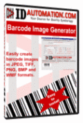 Screenshot of IDAutomation Barcode Image Generator 10.01