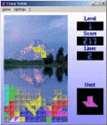 Screenshot of Crazy Tetris 2.21