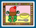 Screenshot of Coloring Book 9: Little Monsters 1.02.92
