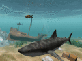 Screenshot of Shark Water World 3D Screensaver 1.6.0