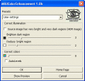 Screenshot of MSU Color Enhancement VirtualDub plugin 1.0.1b