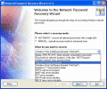 Screenshot of Network Password Recovery Wizard 5.5.0
