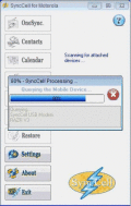 Screenshot of SyncCell For Motorola 2.2.02