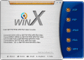 Screenshot of WinX PSP PDA MP4 Video Converter 3.5.60