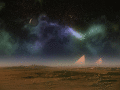 Screenshot of Free Space Exploration Screensaver 1.0
