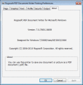Screenshot of PDF Document Writer 7.0