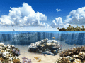Screenshot of Aqua Dolphins 3D Screensaver 1.0.3