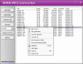 Screenshot of HooTech WMA MP3 Converter 3.6.1129