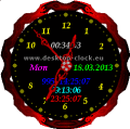 Screenshot of Desktop Clock 2.6