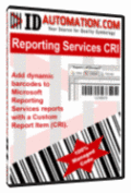 Screenshot of Reporting Services Barcode CRI 10.01