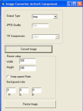 Screenshot of Image Converter ActiveX Component 2.03