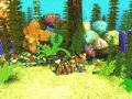 Screenshot of Free 3D Aquarium Screensaver 1.0