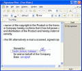 Fill text fields and sign the document