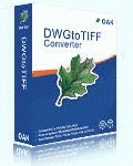 Screenshot of DWG to TIFF command line 2.0