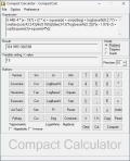 CompactCalc is enhanced scientific calculator