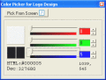 Software for logo designers. Color picker.