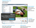 Screenshot of Movavi Zune Video Converter 1.0.0.1