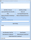 Screenshot of Find Files Containing Text Software 7.0