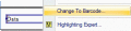 Screenshot of Crystal Reports Barcode Font UFL 9.0