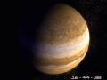Screenshot of Planet Jupiter 3D Screensaver 1.1