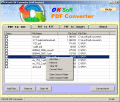 Screenshot of OKSoft PDF Converter 1.12