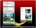 Show videos as virtual webcam in video chat.