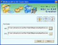 Screenshot of MSI Setup To EXE Converter 4.8.3.1