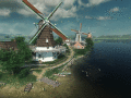 Screenshot of Dutch Windmills 3D Screensaver 1.0