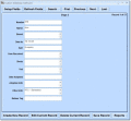 Screenshot of Custom Database Software 7.0