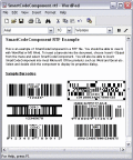 Screenshot of SmartCodeComponent 3.2