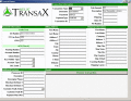 Screenshot of NELiX TransaX FleXport 2.0