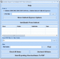 Screenshot of Outlook Export To Multiple PDF Files Software 7.0