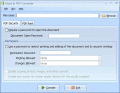 Screenshot of PDFArea Word to PDF Converter 4.0