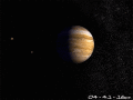 Screenshot of Free 3D Jupiter Screensaver 1.0