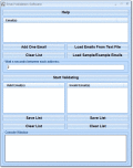 Screenshot of Email Validation Software 7.0