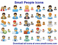 Icons depicting people and their occupations