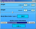 Screenshot of BSAcalc 1.5