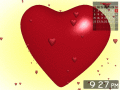 Screenshot of Love Heart 3D Screensaver 1.1.0