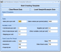 Screenshot of Excel Breakeven Analysis Template Software 7.0
