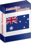 Australian Postcodes with geographical data.
