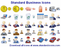 Screenshot of Standard Business Icons 2010.1