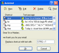 Autotext + macros for Windows Vista, XP,2000