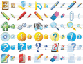 A bright collection of Large Education Icons