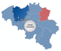 Belgium Interactive Map Locator for websites