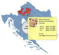 Croatia Interactive Map Locator for websites