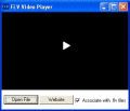 Play FLV files on your PC.