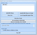 Screenshot of MP3 Alarm Clock Software 7.0